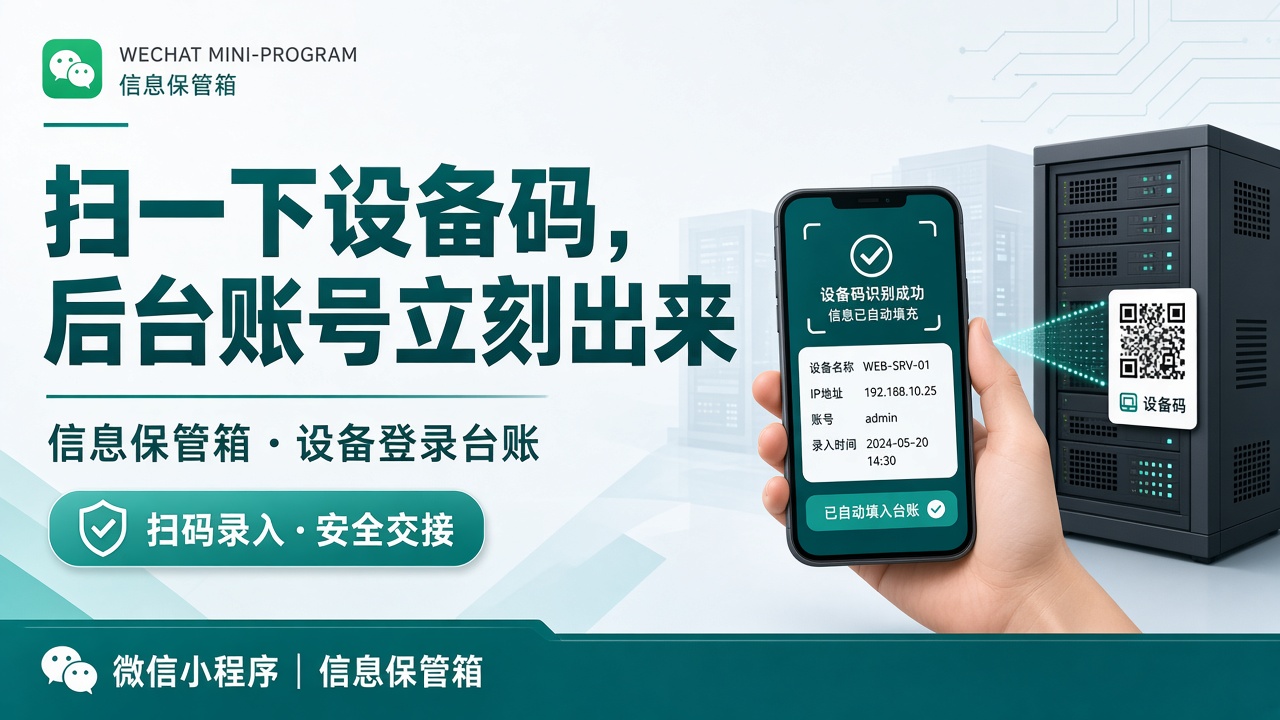 设备账号登记