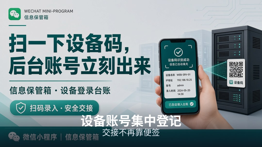 交换机监控密码和责任人登记在册，交接不断档